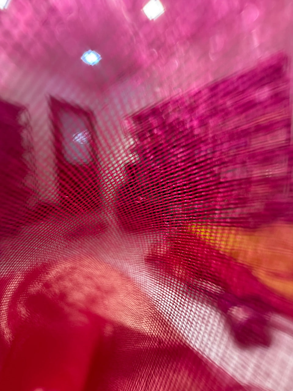 Pure Organza Dark Pink Banarasi Silk Saree