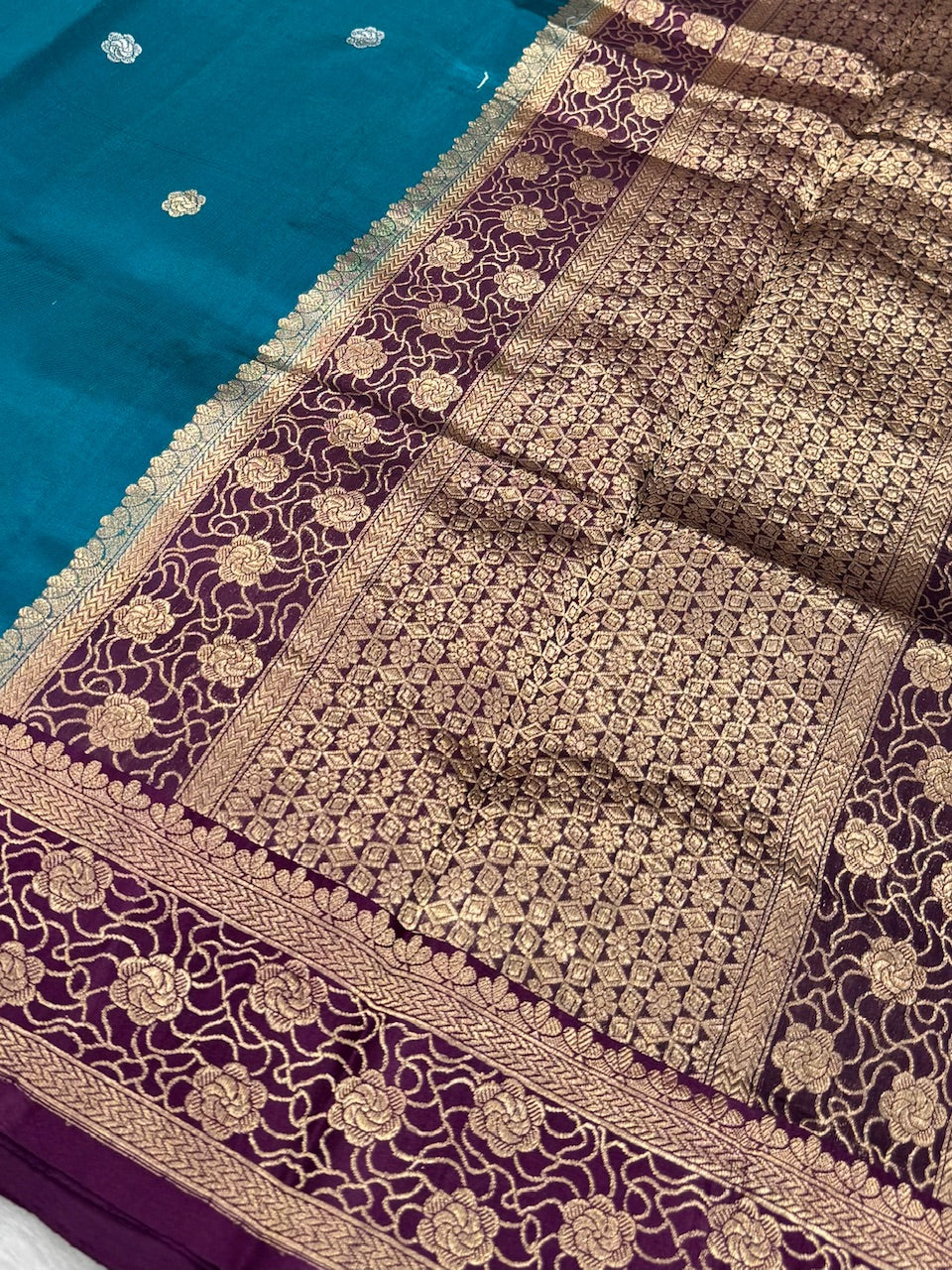 Firozy Shades Meena Boota Handwoven Raw Mango Silk RM-42