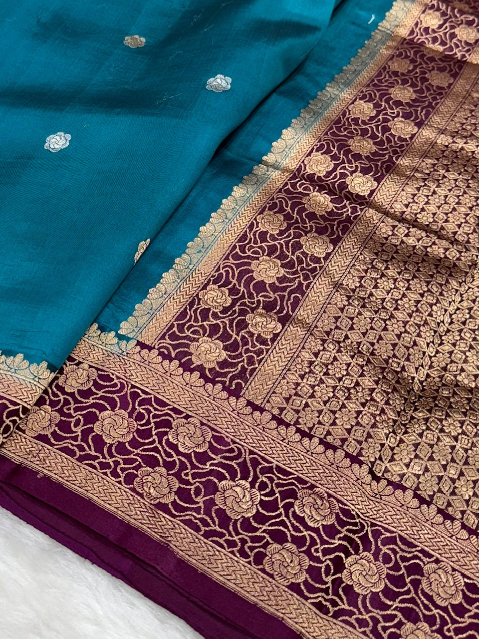 Firozy Shades Meena Boota Handwoven Raw Mango Silk RM-42