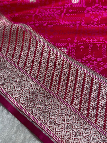 Rani Mashru Tanchoi Satin Silk Saree