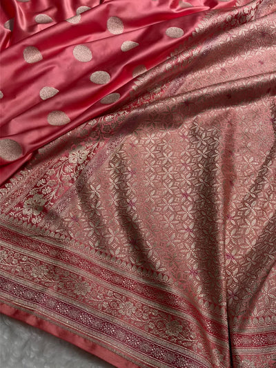 Peach Shade With Polka Dota  Booti MCS107