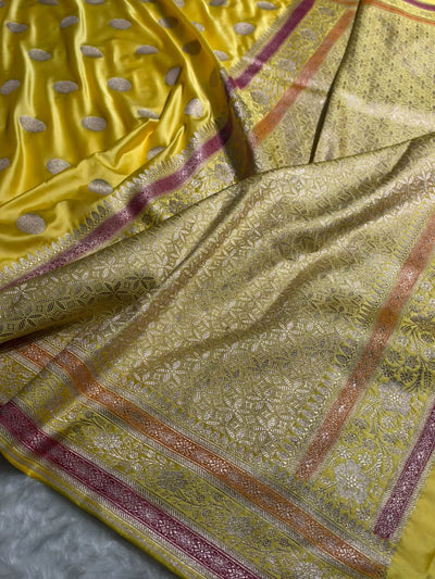 Yellow Shade With Polka Dota  Booti MCS107