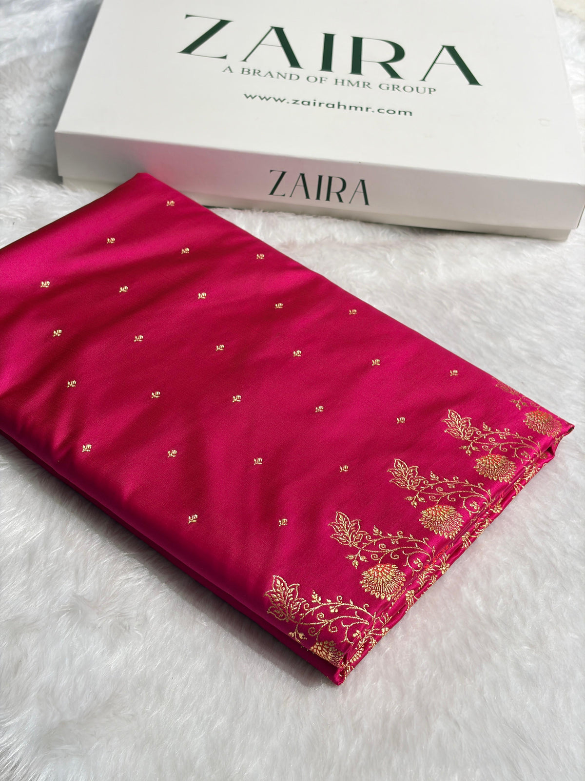 Banarasi Pink Satin Katan with Tanchoi Pattern SK163