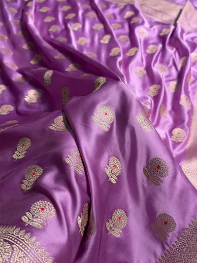 Lavender Shade With Floral Boota MCS108