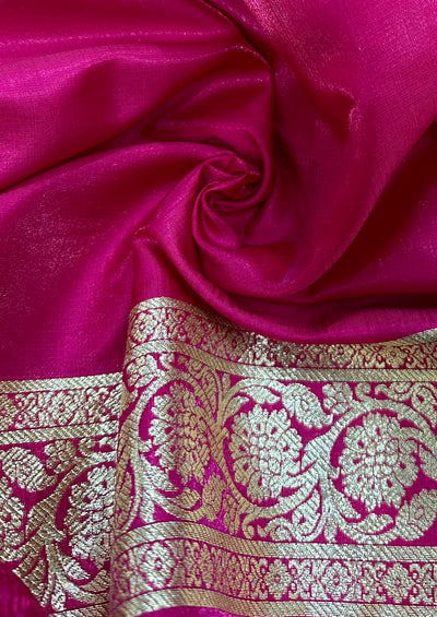 Satin Silk Booti in Pink Shades SS01