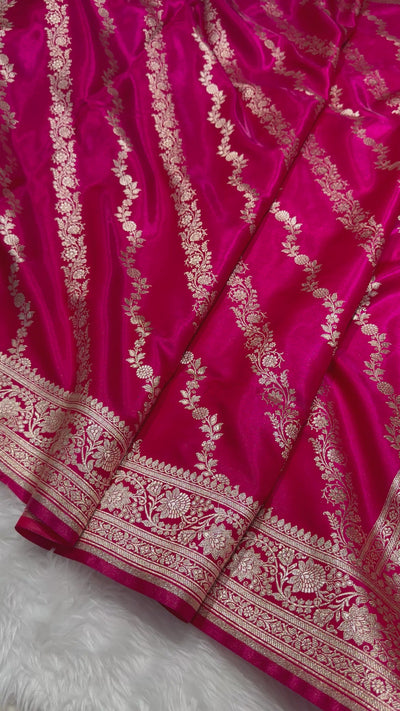 Ultra Light Weight Satin Silk Cross Rani Shades SS10